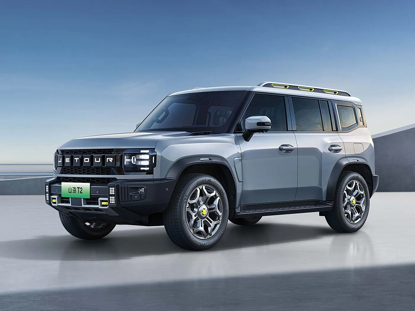 Jetour T2 SUV Hybrid Version  Euro VI New Arrival Light Turbo ACC Automatic Gearbox Leather Left Steering