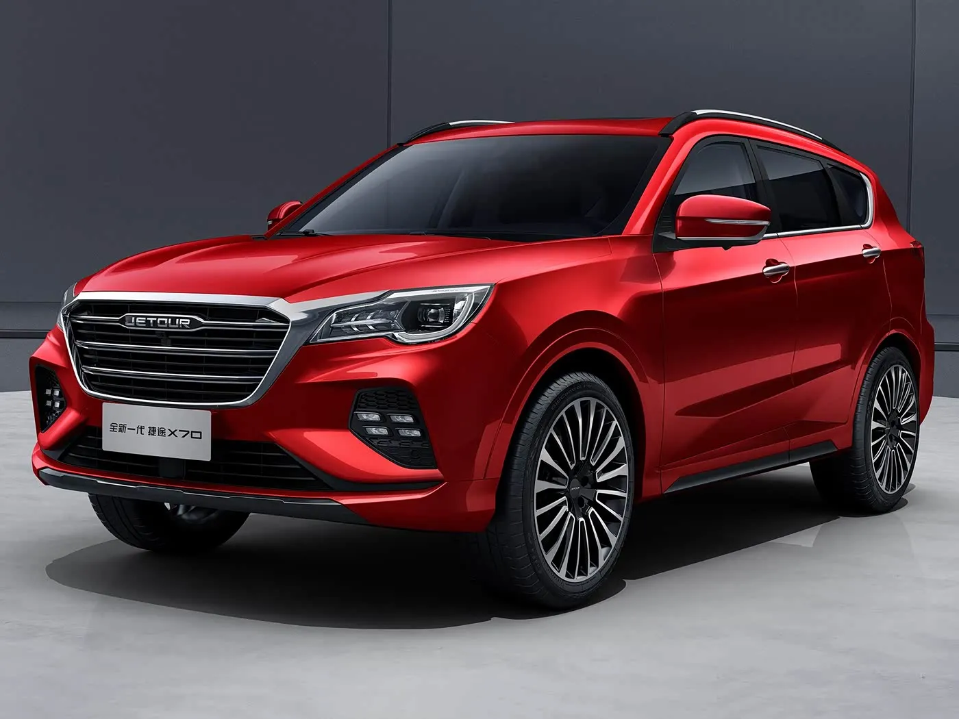 Nuovissimo SUV Chery Jetour X70 con guida automatica Euro VI, portapacchi in lega, sedili in pelle con fotocamera posteriore