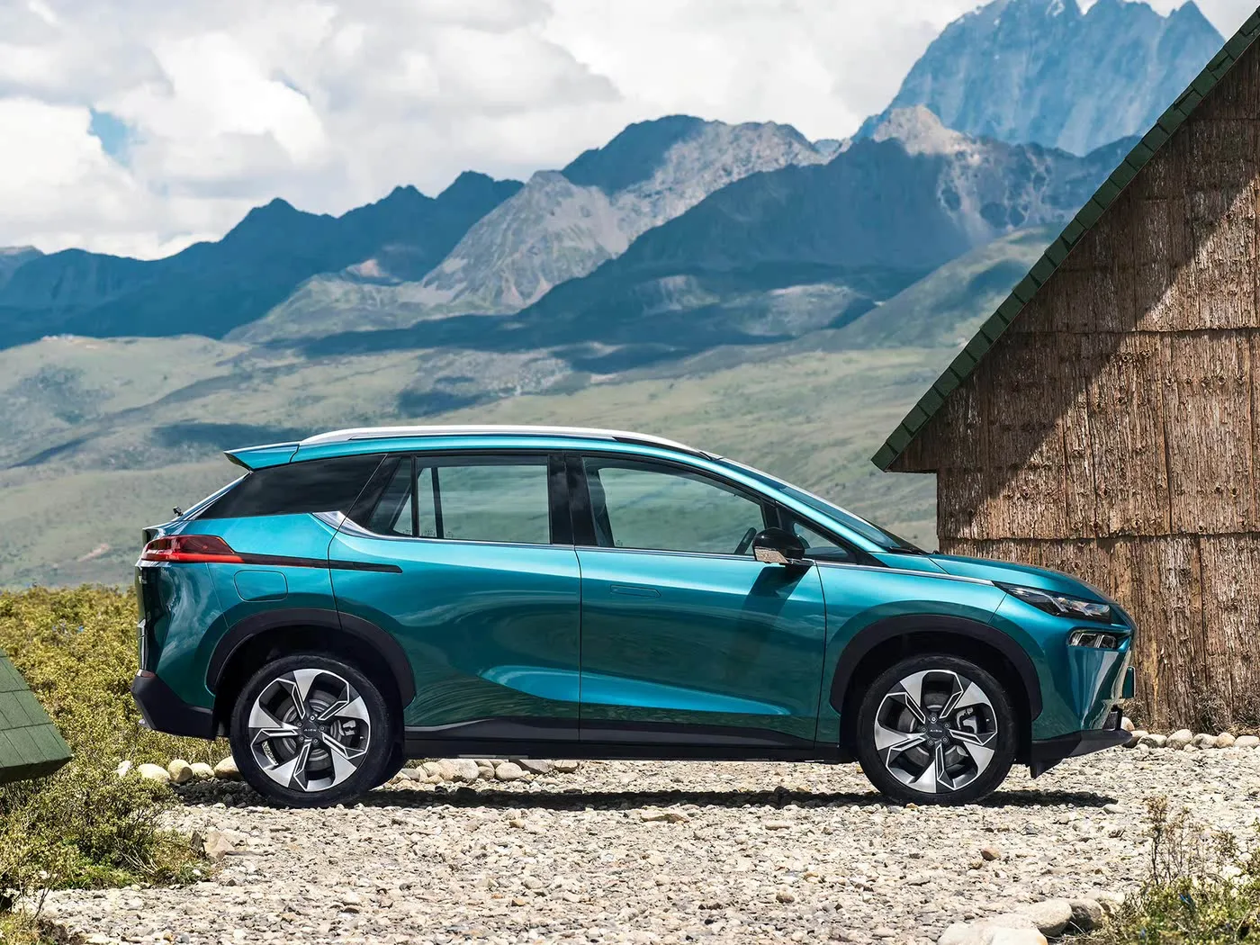 SUV elettrico di lusso AION V Tyrannosaurus Esperienza di guida a sinistra definitiva con funzionalità avanzate Veicolo a nuova energia