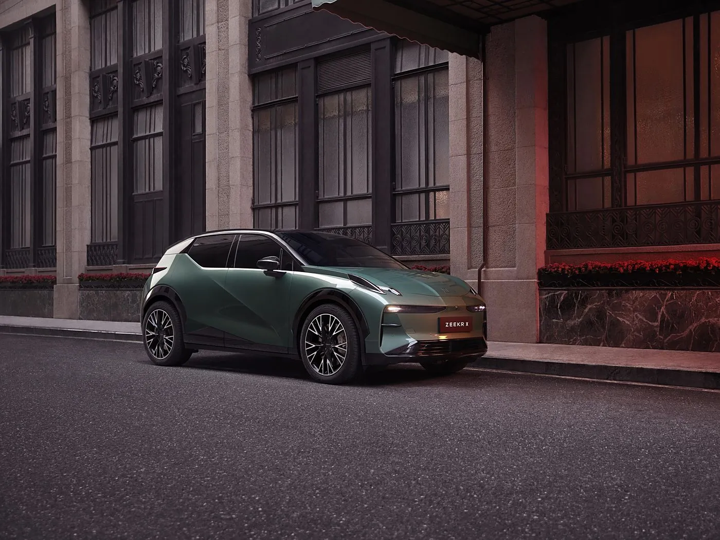 Il miglior SUV con un buon rapporto qualità-prezzo Zeekr X Veicolo elettrico New Energy Velocità di 190 km/h Prestazioni versatili con un budget contenuto