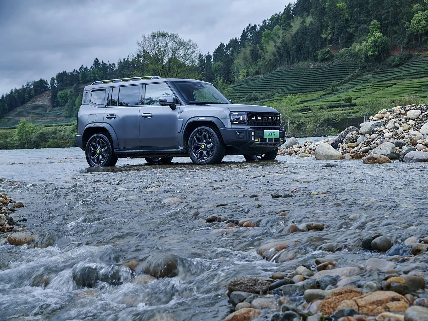 Jetour T2 SUV Versione Ibrida Euro VI Nuovo Arrivo Light Turbo ACC Cambio Automatico Pelle Sterzo a Sinistra
