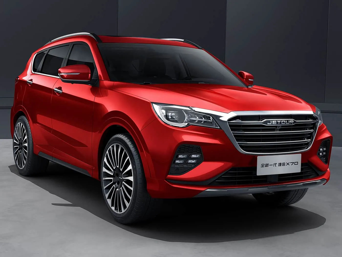 Nuovissimo SUV Chery Jetour X70 con guida automatica Euro VI, portapacchi in lega, sedili in pelle con fotocamera posteriore
