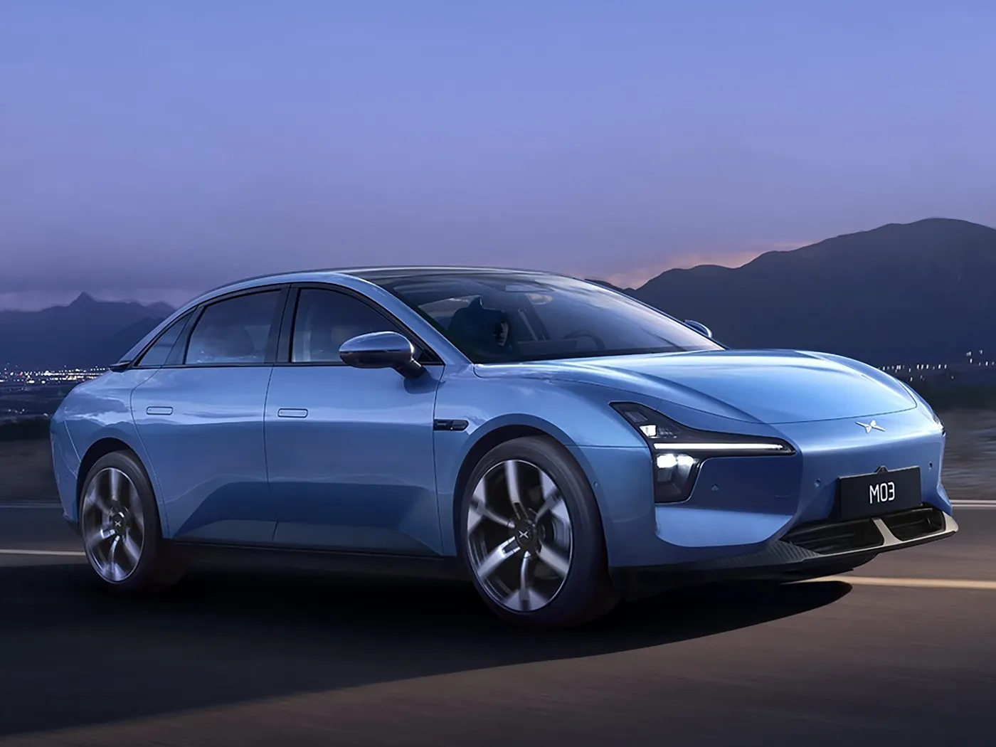 Xiaopeng 2025 Mona M03 Berlina elettrica a lungo raggio 515 km Veicolo a nuova energia SUV e Hatchback EV Batteria al litio