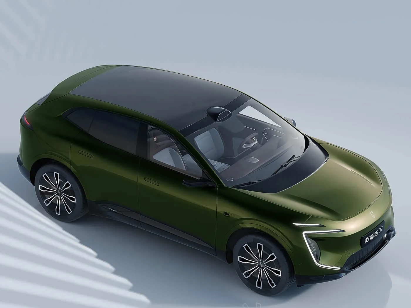 Avita 07 Pure Electric/Range Extender SUV Esperienza di guida elettrica moderna con tecnologia Huawei ADS 3.0 New Energy Vehicle