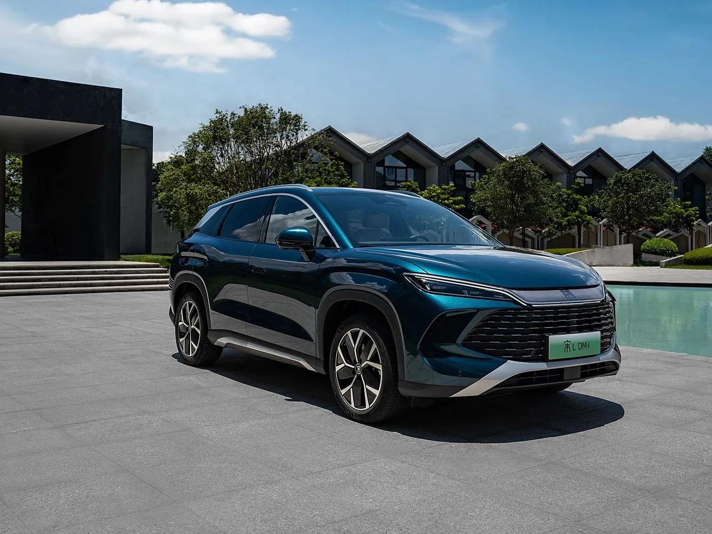 BYD Song L DM-i SUV PHEV compatto Veicolo a nuova energia ad alta velocità e a lungo raggio DiPilot 2.0 Sedili riscaldati Telecamera panoramica a 360°