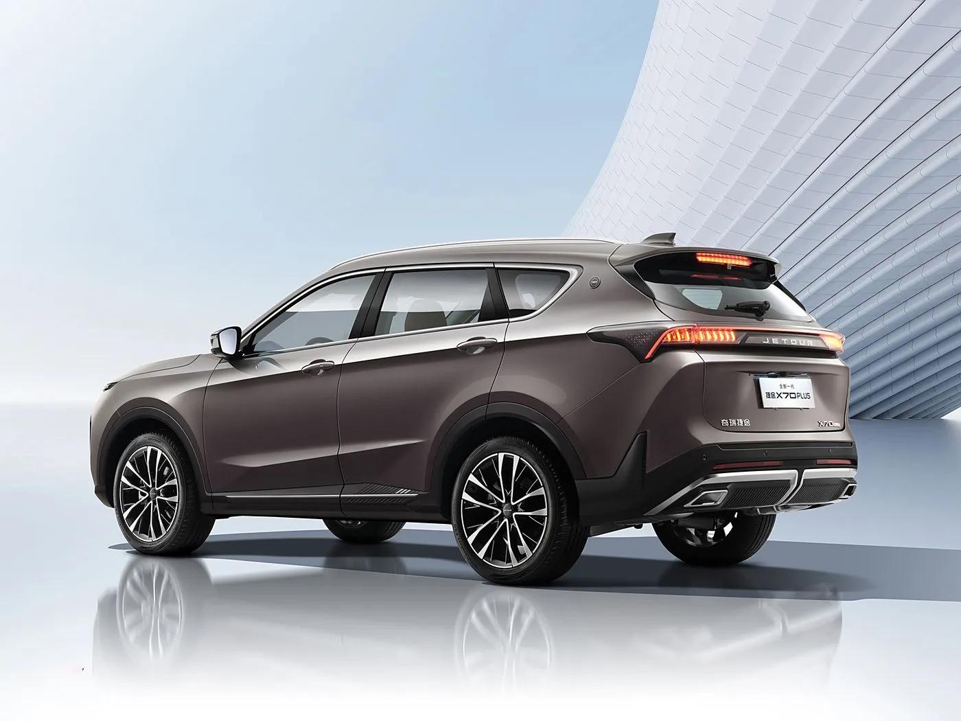 Nuovissimi sedili in pelle con tetto in lega per SUV Chery Jetour X70 PLUS con guida automatica e emissioni Euro VI