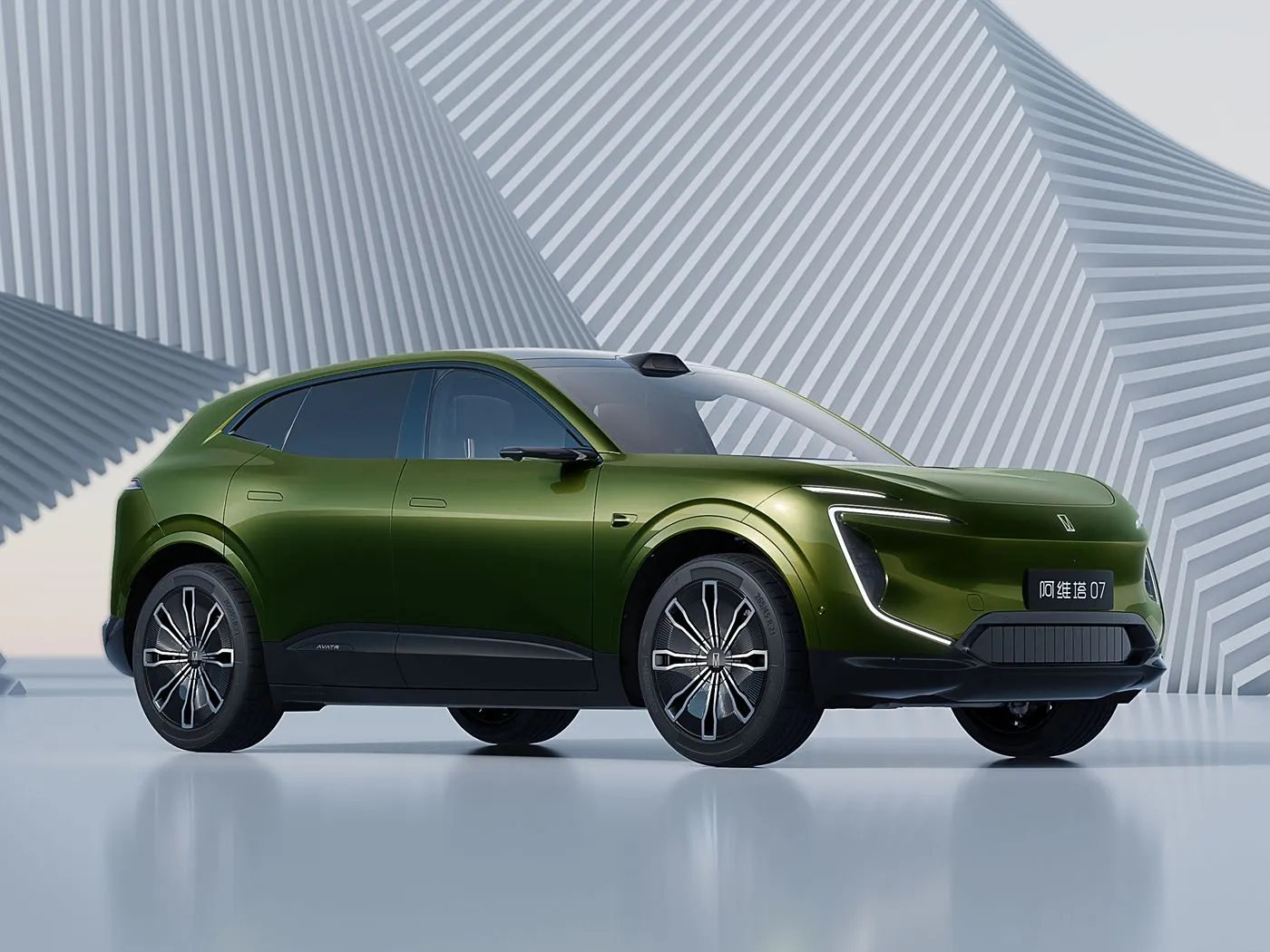 Avita 07 Pure Electric/Range Extender SUV Esperienza di guida elettrica moderna con tecnologia Huawei ADS 3.0 New Energy Vehicle