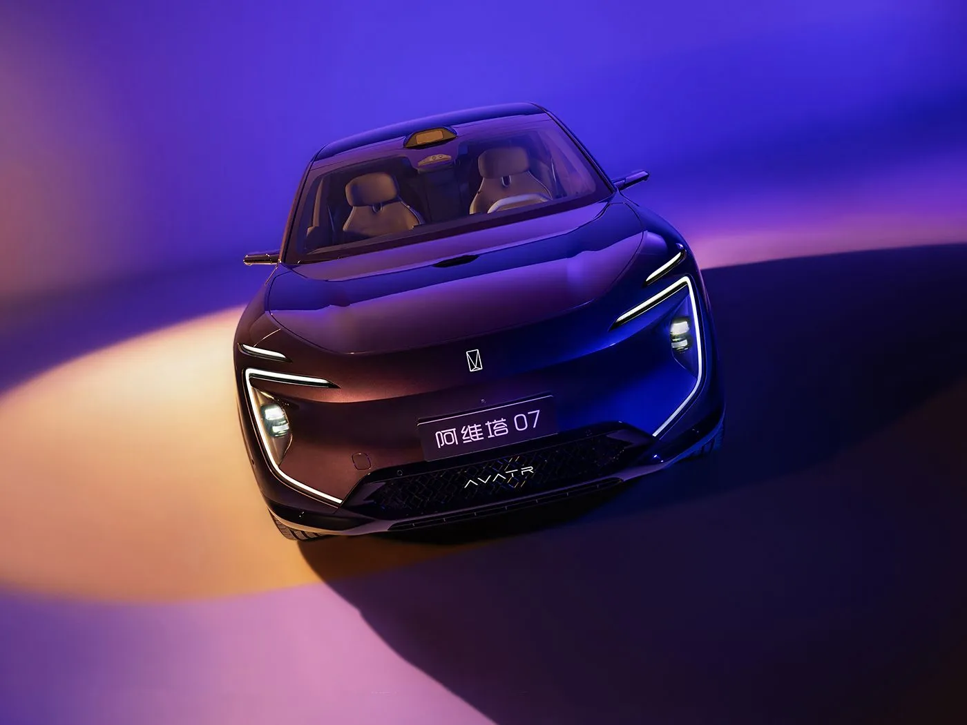 Avita 07 Pure Electric/Range Extender SUV Esperienza di guida elettrica moderna con tecnologia Huawei ADS 3.0 New Energy Vehicle