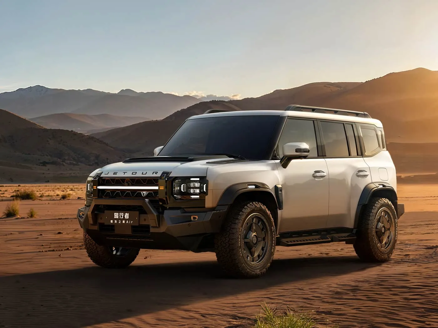 Jetour Traveller SUV di medie dimensioni 2.0T ad alta velocità Automatico Turbo sinistro Pelle Euro VI Gas Lega di alluminio Nuovo