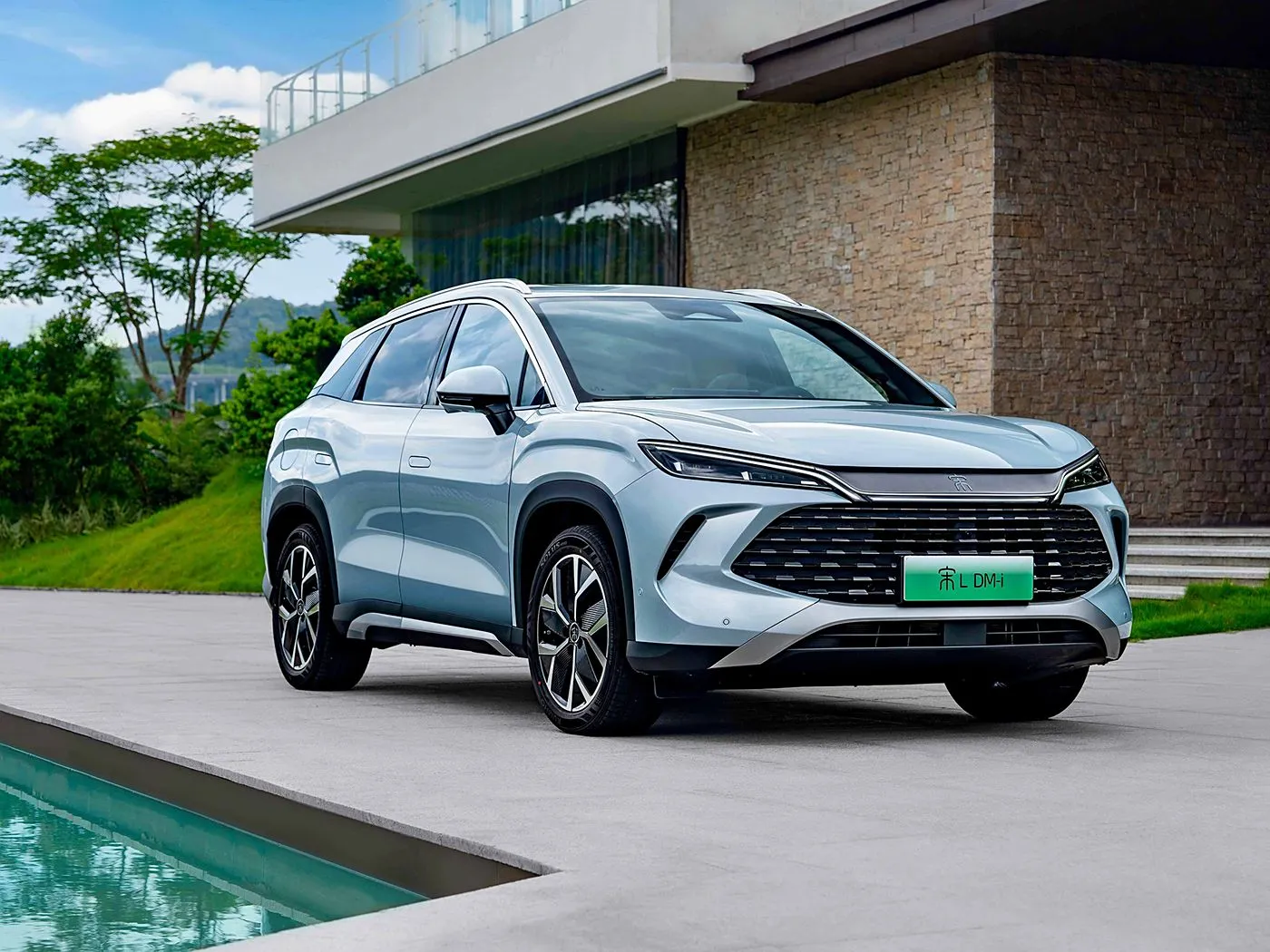 BYD Song L DM-i SUV PHEV compatto Veicolo a nuova energia ad alta velocità e a lungo raggio DiPilot 2.0 Sedili riscaldati Telecamera panoramica a 360°