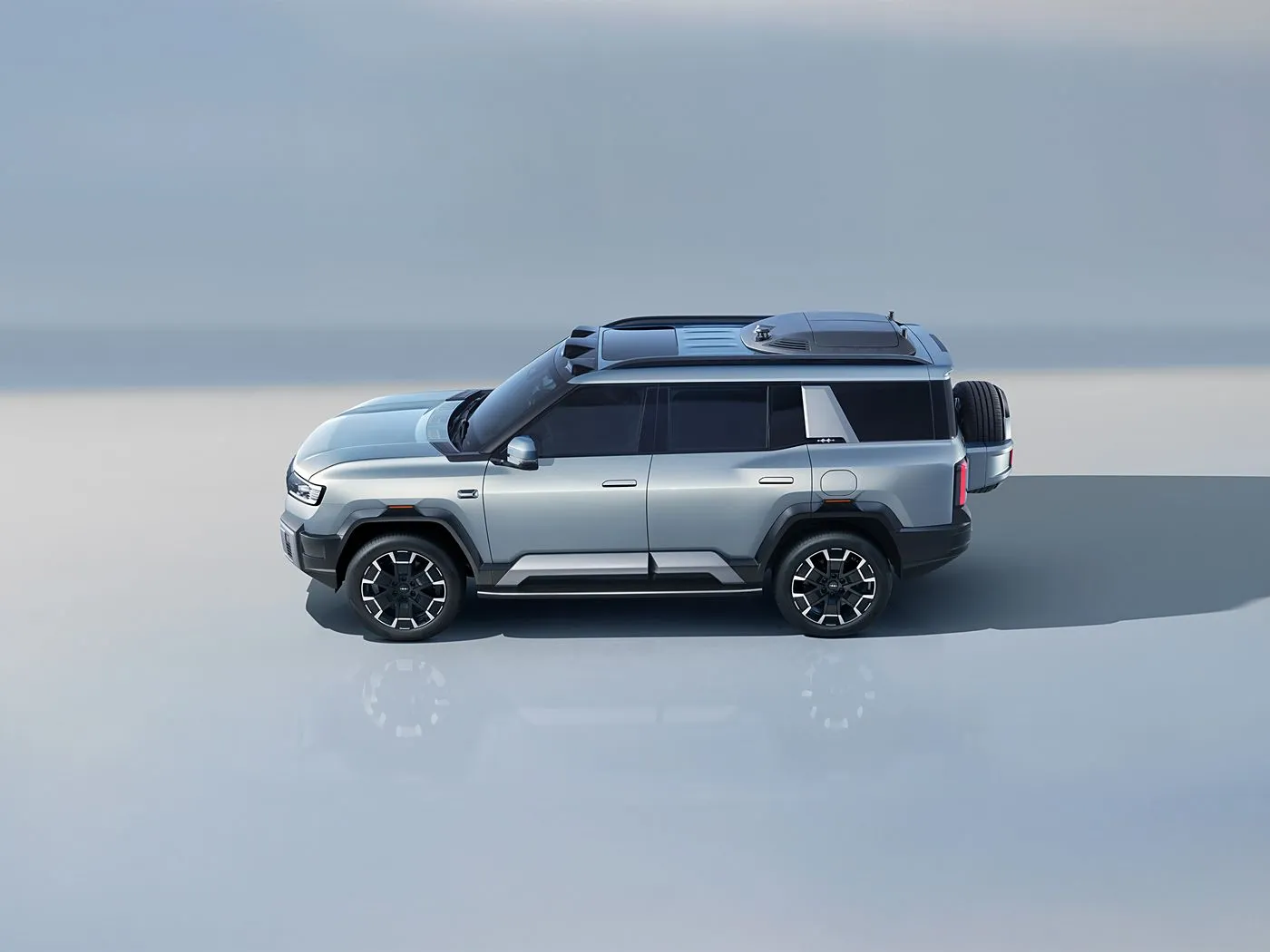 BYD Leopard 8 SUV PHEV di lusso SUV fuoristrada avanzato da 505 CV SUV ibrido plug-in da 2.0T con tecnologia Cloud Chassis