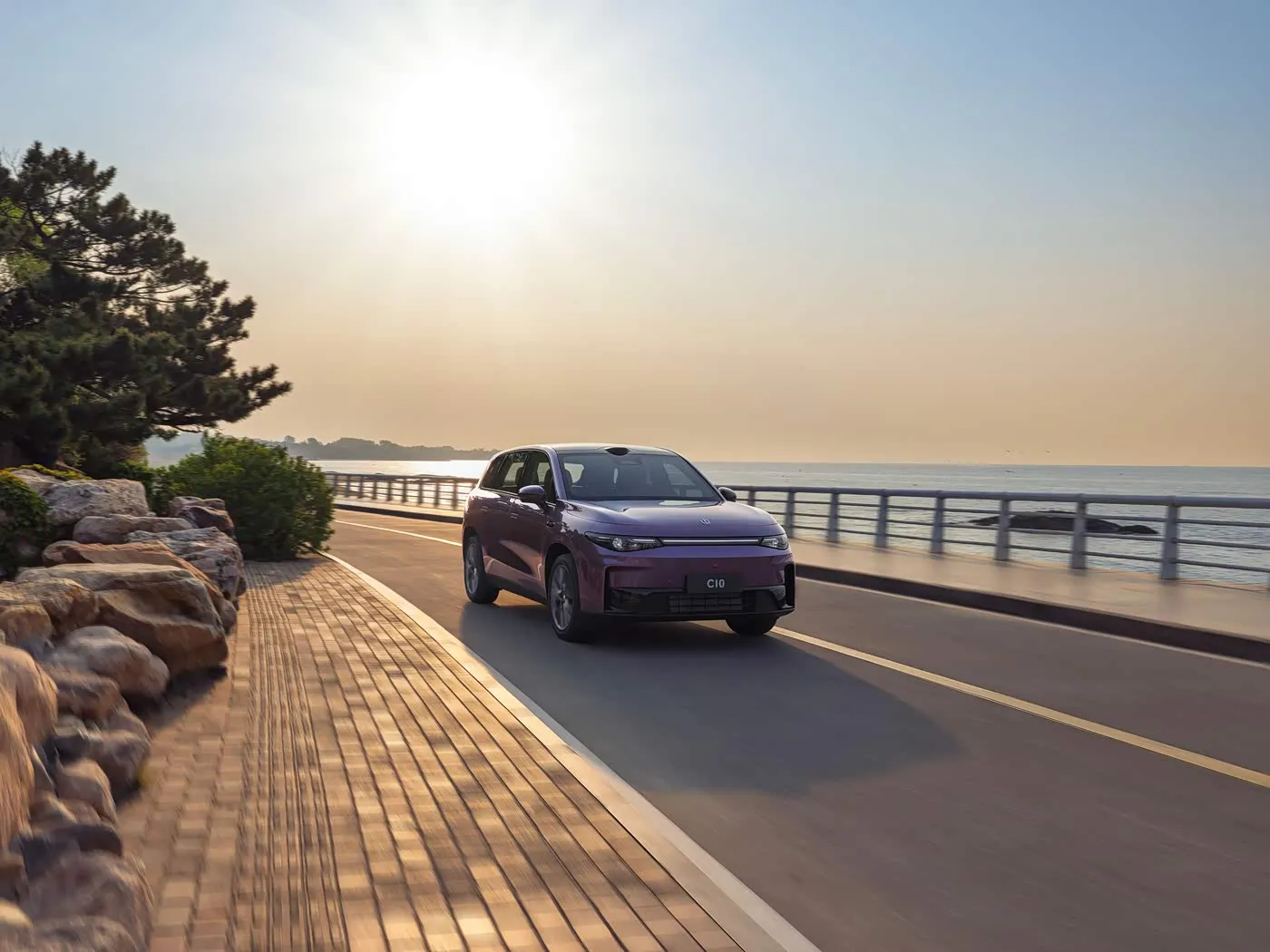 LEAPMOTOR C10 SUV elettrico ibrido ad alta velocità 4WD con autonomia di 170 km Veicolo di nuova energia dalla Cina