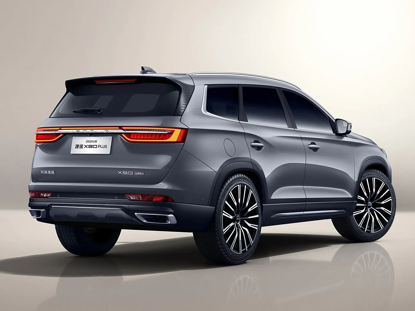 Sedili in pelle con portapacchi in lega Euro VI nuovissimi SUV Chery Jetour X90 PLUS con guida automatica